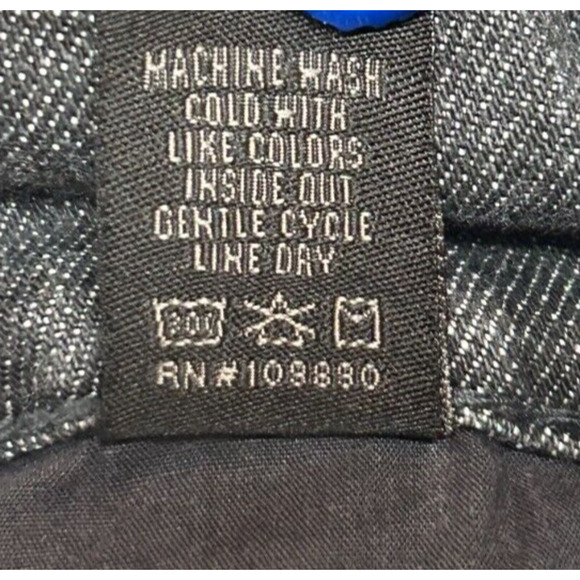 Seven 7 Jeans Womens 4 Dark Gray Measures 29X30 Mid Rise Bootcut Stretch - Picture 7 of 8